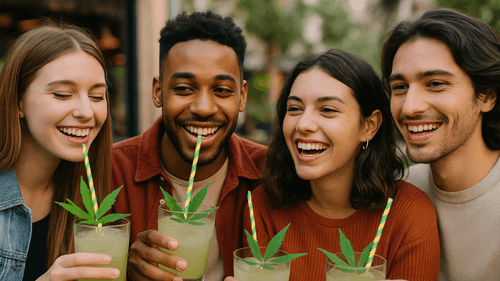 Imagem da noticia: Generation Z and Millennials Swap Alcohol for Cannabis Drinks at Happy Hours