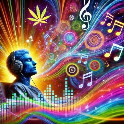 Estudo revela como a cannabis intensifica a percepção musical