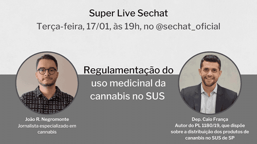 Live desta terça recebe Caio França