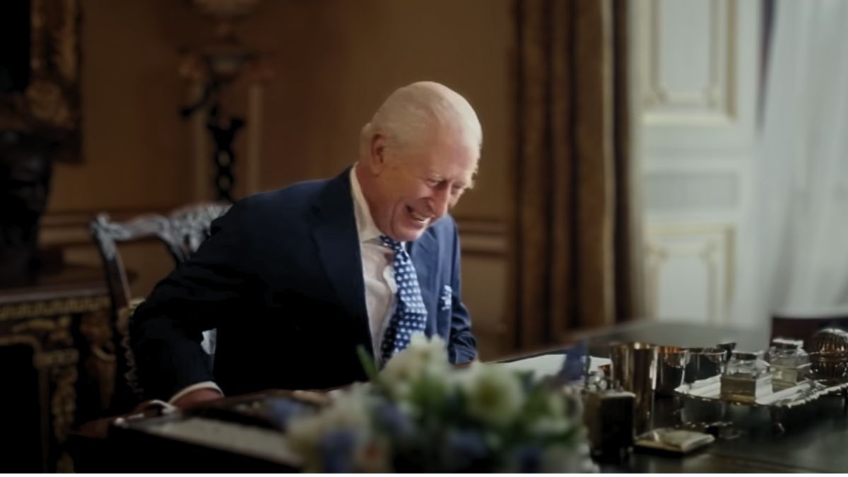 Captura de tela de The King's Music Room – Disponível no Apple Music  Crédito da imagem: canal  The Royal Family no YouTube."