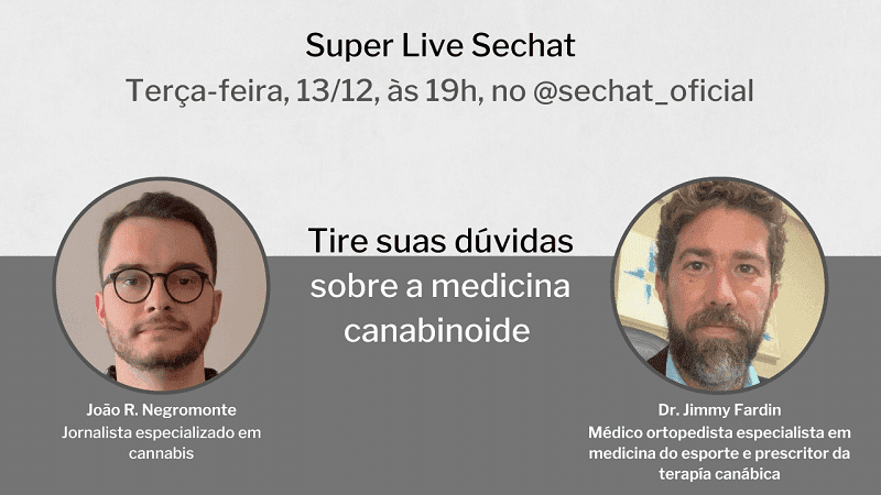 Live desta terça recebe Dr. Jimmy Fardin