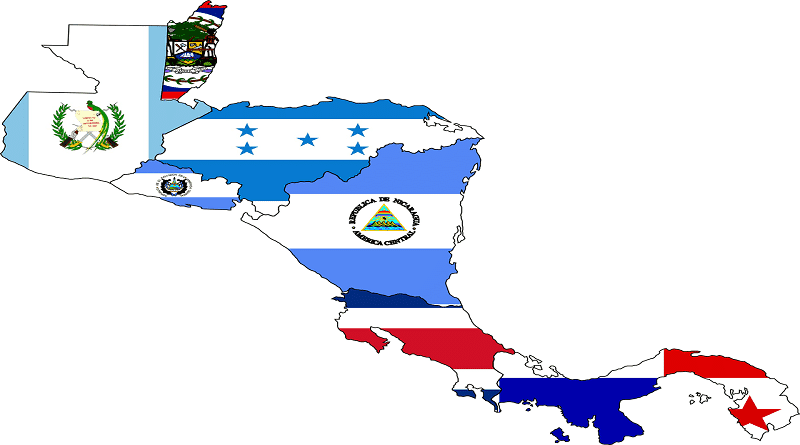 Mapa da cannabis na América Central