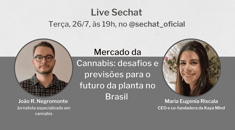 Co-fundadora da Kaya Mind, Maria Eugenia Riscala, é a convidada da próxima live Sechat