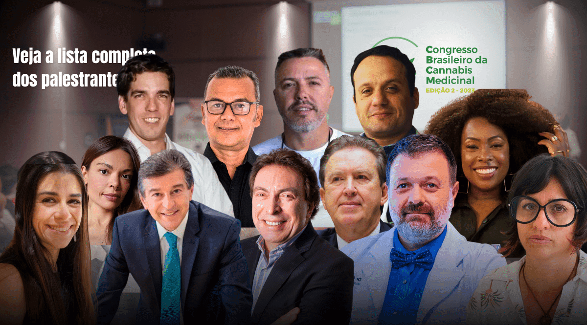 Conheça os palestrantes e saiba cinco motivos para participar do Congresso Brasileiro da Cannabis Medicinal 2023