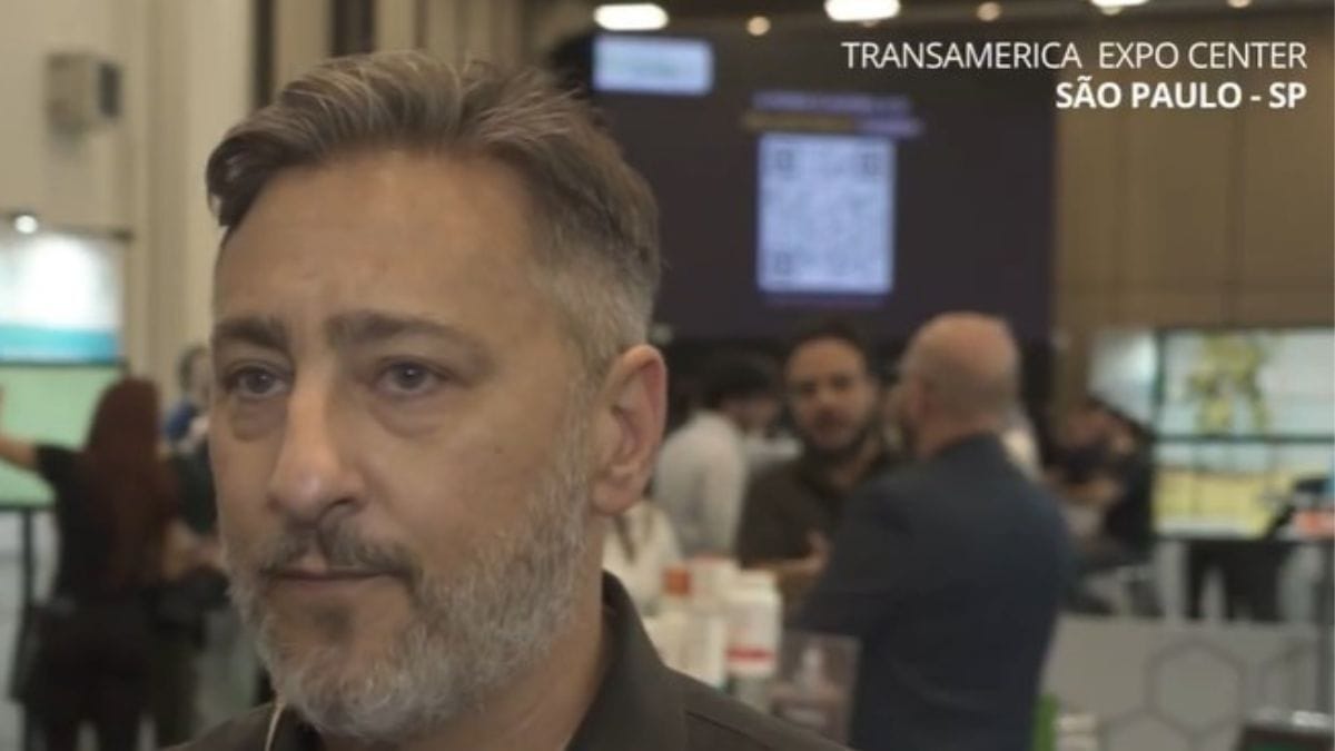 Vinicius Del Nero, diretor da ABRACAMED, durante participação na Cannabis Fair | Foto: Reprodução YT