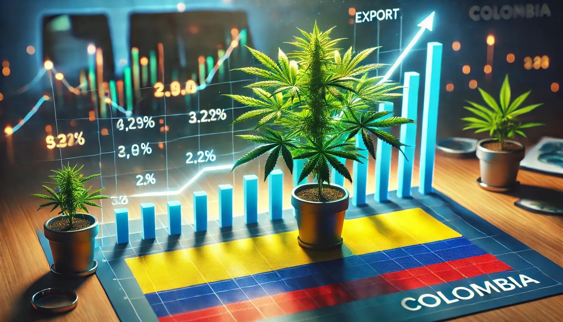 Indústria do cannabis na Colômbia: crescimento econômico com desafios estruturais