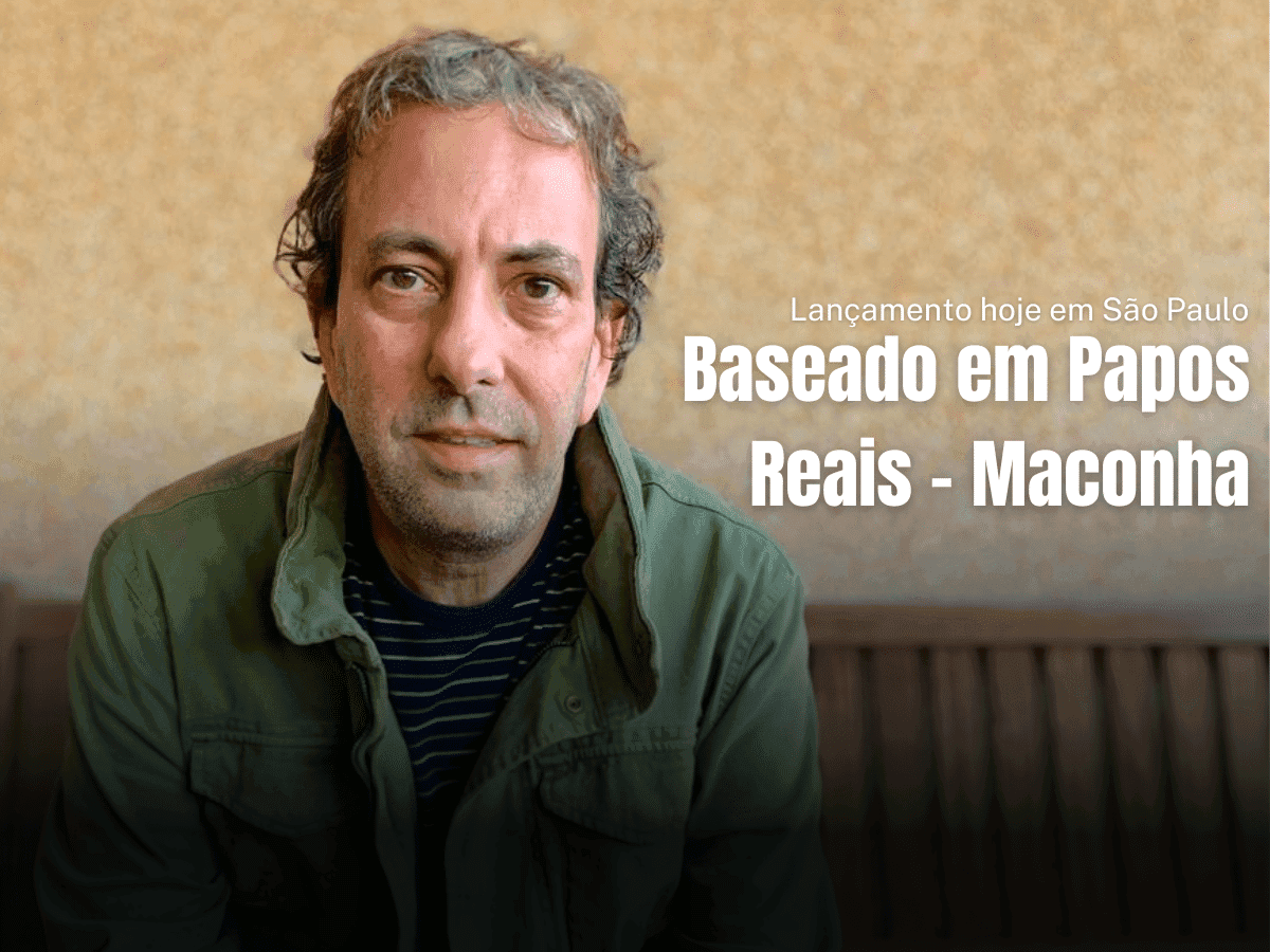 Lançamento de livro "Baseado em Papos Reais - Maconha" acontece daqui a pouco na Livraria da Vila, em Pinheiros-SP