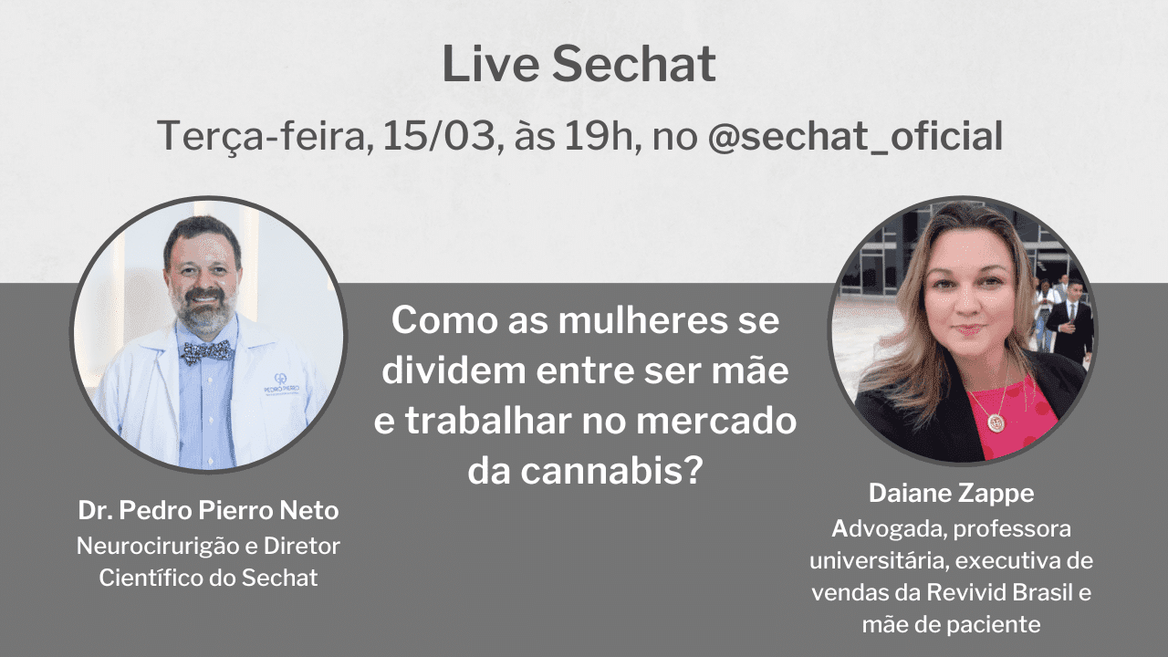 Live com Daiane Zappe: Como as mulheres se dividem entre ser mãe e trabalhar no mercado da cannabis?