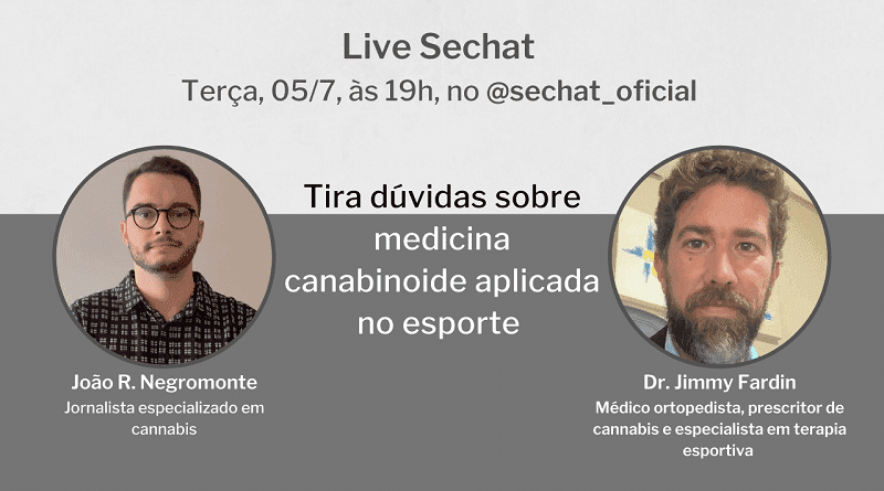 Live: tira dúvidas sobre medicina canabinoide aplicada no esporte
