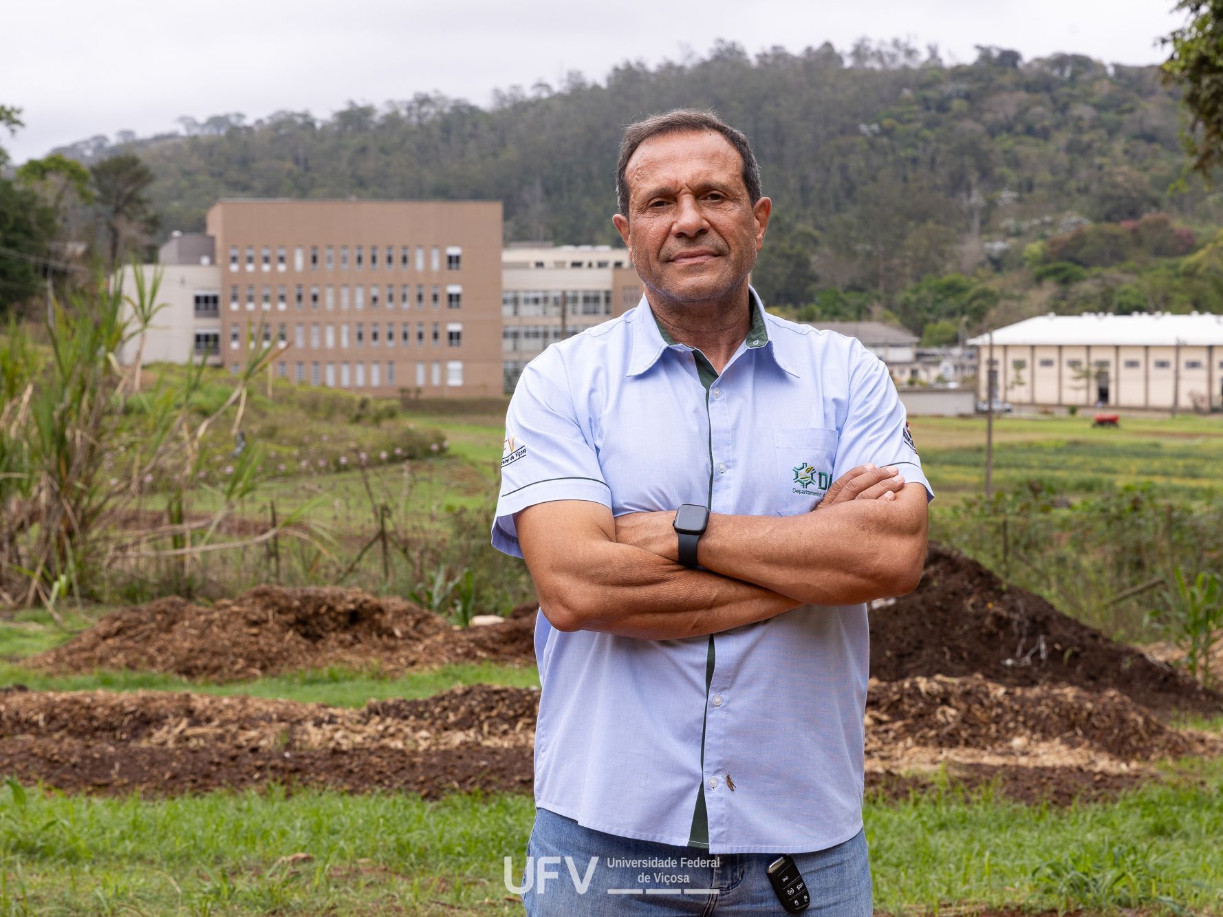 O professor Derly Henriques da Silva, do Departamento de Agronomia, será o curador do Banco de Germoplasma.jpg