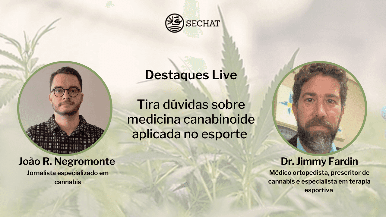 “O tempo que leva para os compostos da cannabis saírem do organismo, varia de acordo com o Sistema Endocanabinoide de cada pessoa”, explica Dr. Jimmy Fardin