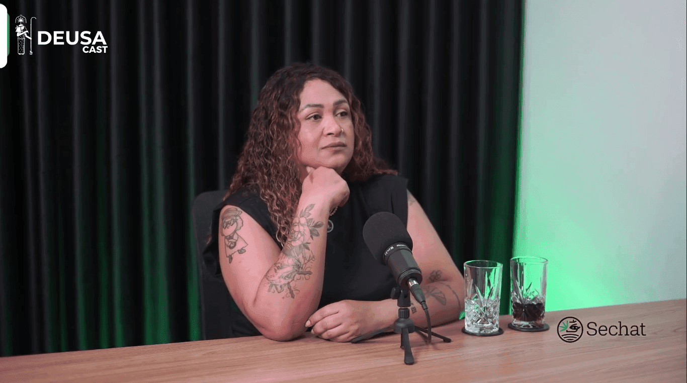 Deusa Cast: Niny Magalhães reflete sobre “culpa cristã” e a transição do uso recreativo para o medicinal