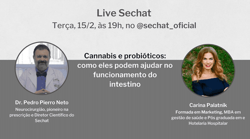 Atriz, apresentadora e especialista em gestão de saúde, Carina Palatnik, é a convidada da live desta terça (15)