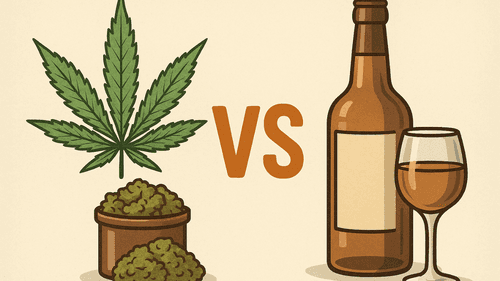 Estudio revela por qué el cannabis reduce el consumo de alcohol y puede sustituir bebidas