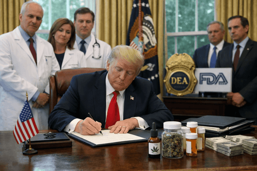 Imagem da noticia: Cannabis, poder e encenação: a ordem por trás da reclassificação