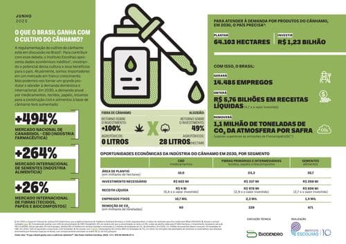 Demanda por CBD no Brasil deve crescer 500% até 2030 — e o cânhamo pode suprir o mercado
