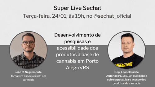 Deputado estadual Leonel Radde é o convidado da live Sechat desta semana