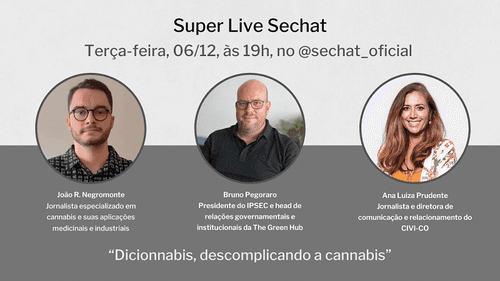 Live Sechat: “Dicionnabis, descomplicando a cannabis”