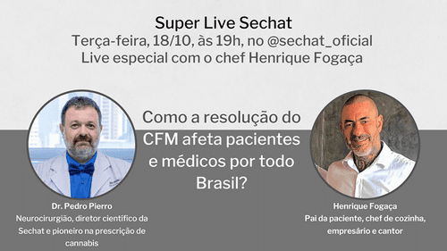 Live Sechat desta terça recebe Henrique Fogaça