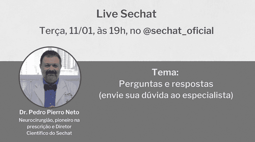 Live Sechat tira dúvidas sobre Cannabis medicinal com o Dr. Pedro Pierro
