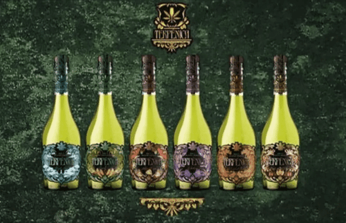 O primeiro espumante aprovado com aroma e sabor de cannabis