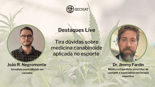 “O tempo que leva para os compostos da cannabis saírem do organismo, varia de acordo com o Sistema Endocanabinoide de cada pessoa”, explica Dr. Jimmy Fardin