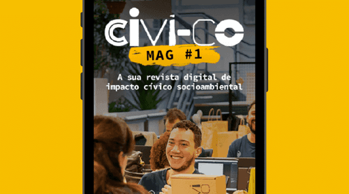 Polo de impacto cívico socioambiental cria revista digital para comunidade
