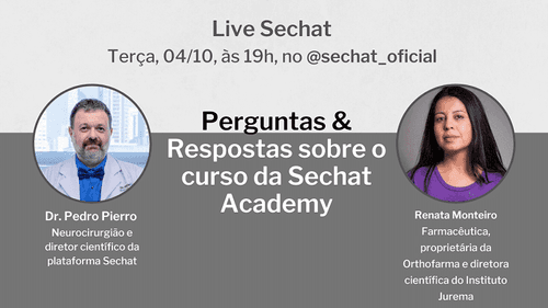 Super Live Perguntas & Respostas com os professores da Sechat Academy